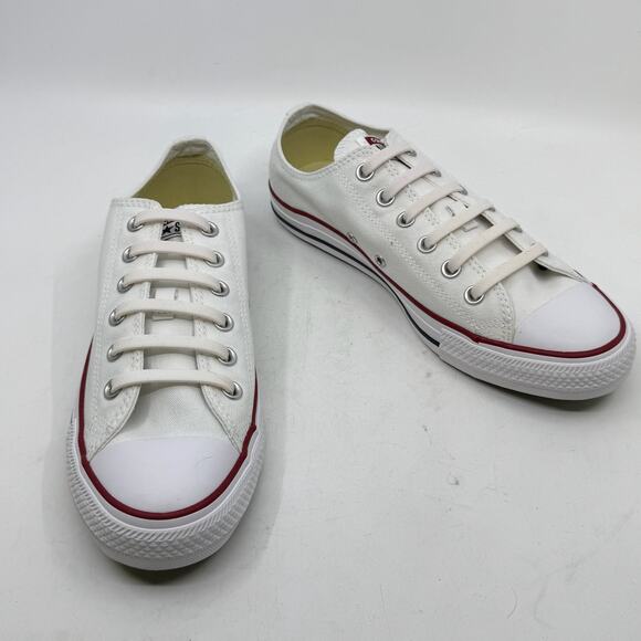 NWT CONVERSE CTAS OX Optical White Low Tops - Picture 2 of 14